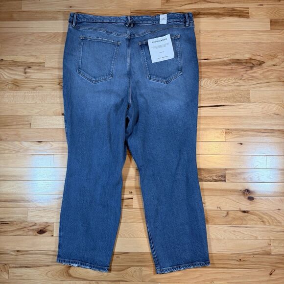 NWT Good American “Good Classic” Women’s Jeans Size 26 Indigo Blue MSRP $165 - Picture 2 of 9